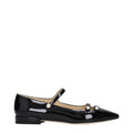 Jimmy Choo Patent Leather Mary Jane Ballet Flat — Black