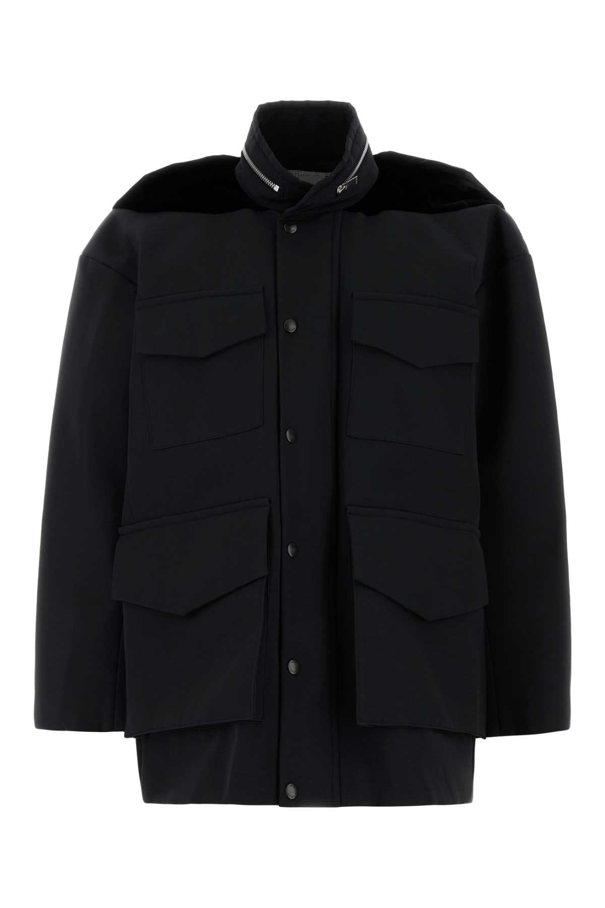 Sacai Bonding Down Jacket — Black