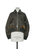 Sacai Hybrid Nylon Twill Jacket — Khaki