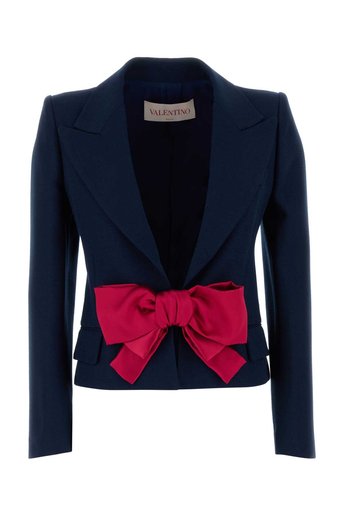 Valentino Garavani Monopetto Blazer — Navy