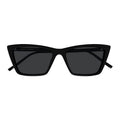 Saint Laurent SL737MICATHIN001 Cat-Eye Sunglasses — Black