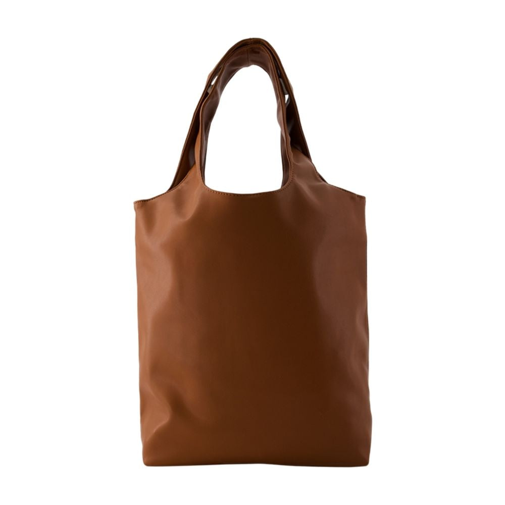 A.P.C. Ninon Small Tote Bag — Brown