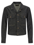 Lemaire Cotton Denim Jacket — Blue