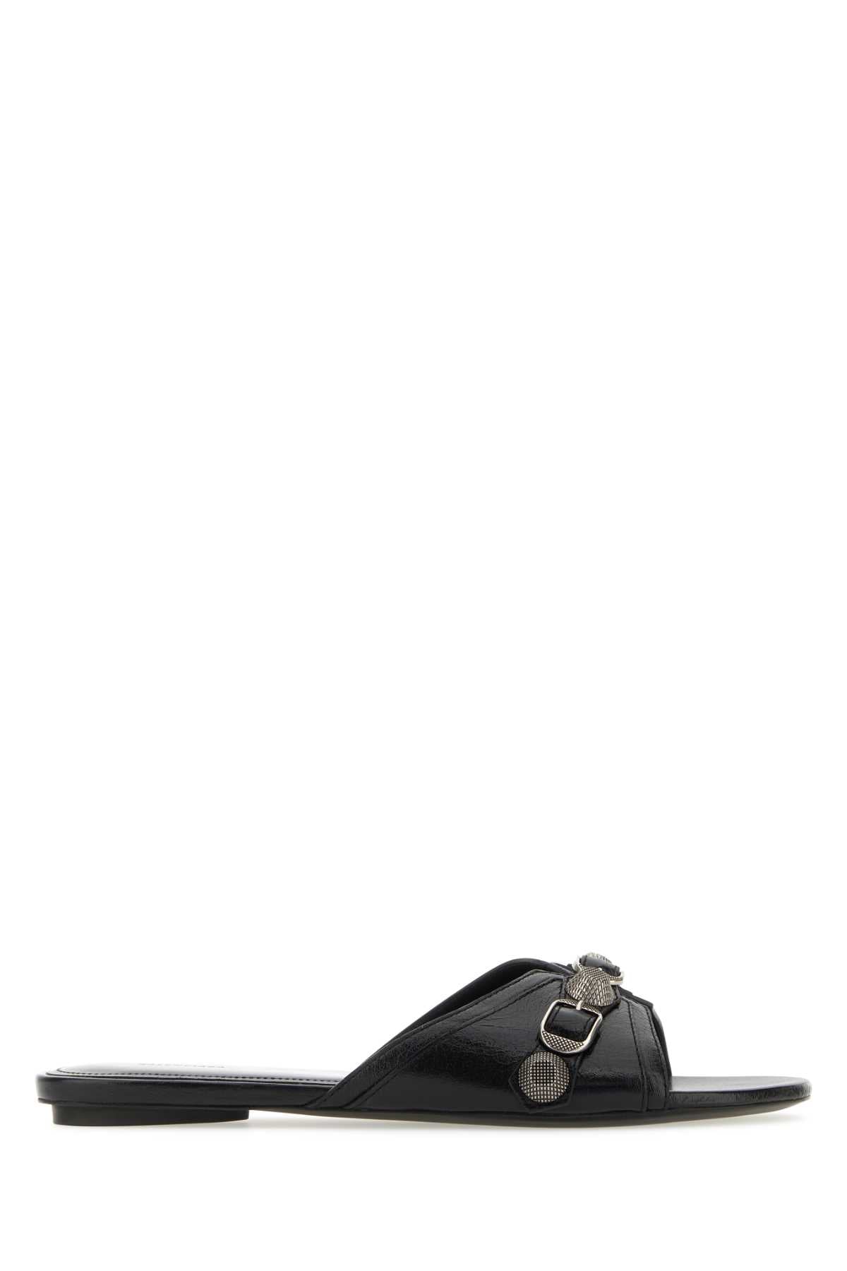 Balenciaga SANDALI Slide Slipper — Black
