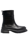 Valentino Rockstud Ankle Boot — Black