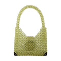 Germanier Beaded Hobo Bag — Green