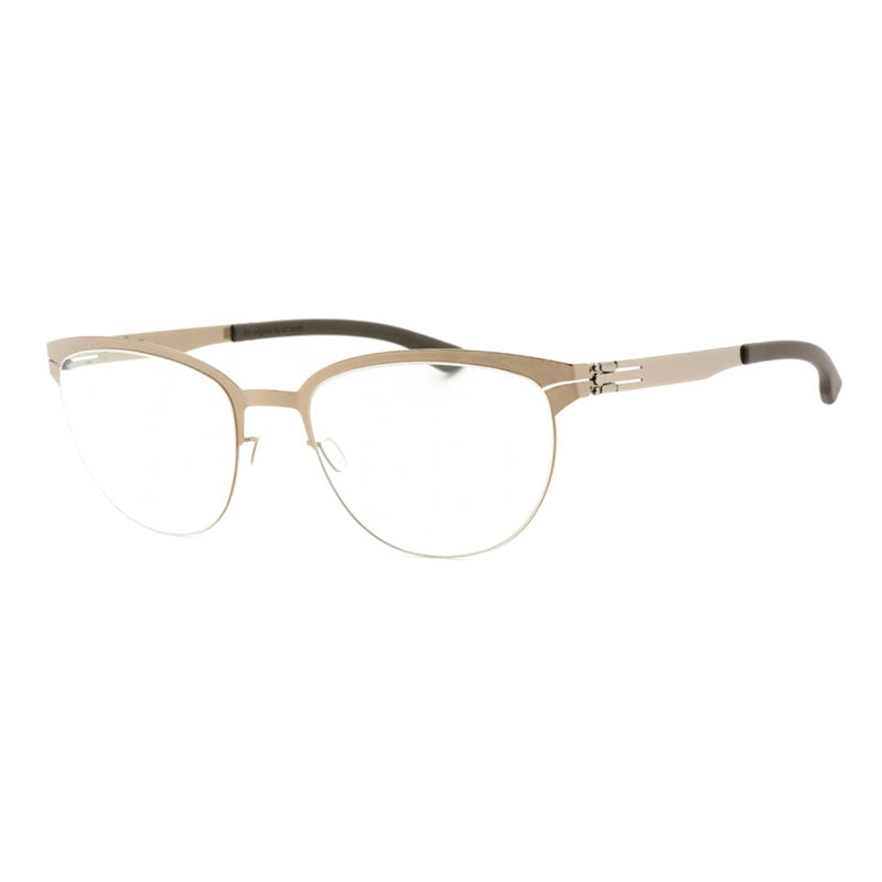 Ic! Berlin THEINGENUEM1417073 Oval Full Rim Metal Eyeglasses — Bronze