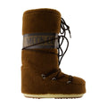 Moon Boot Icon Fleece Boot — Brown