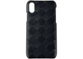 Bottega Veneta Intrecciato Quilted Leather iPhone Case — Black