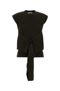 Lemaire Wool-Acrylic Knit Sweater — Black