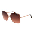 Max Mara MA-1062237 Butterfly Metal Sunglasses — Rose gold