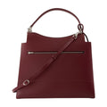 Balenciaga Nano Top Handle Bag — Burgundy