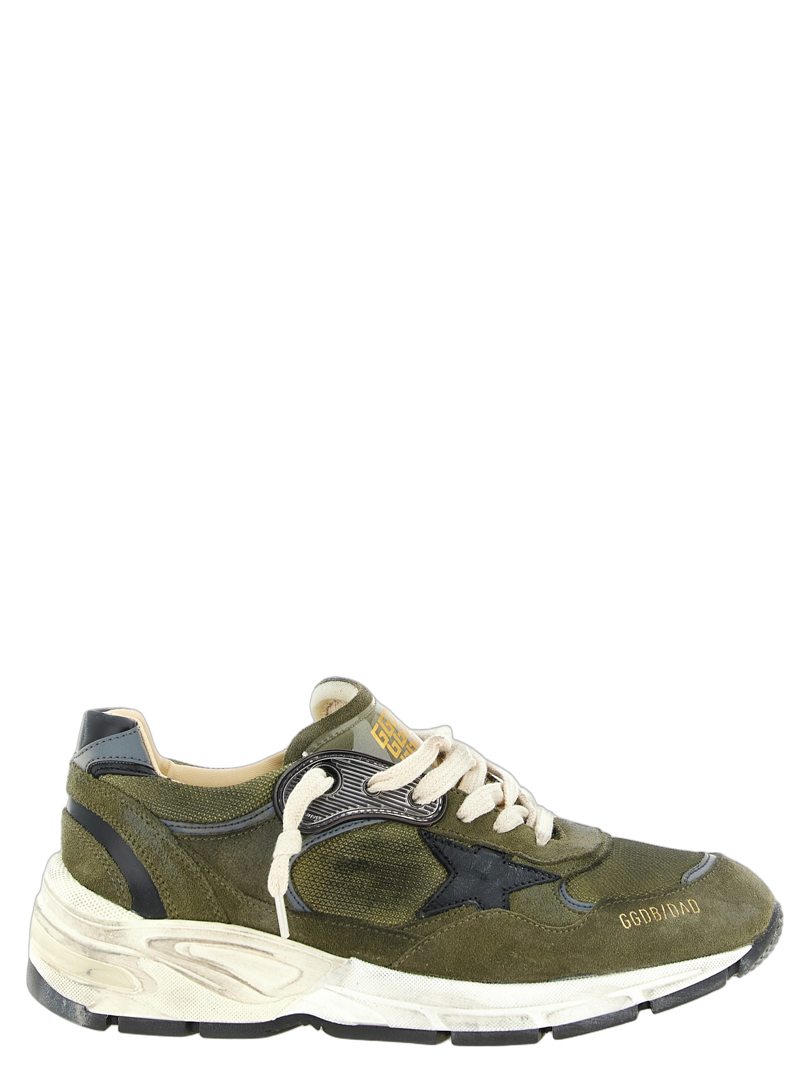 Golden Goose Running Dad Sneaker — Green