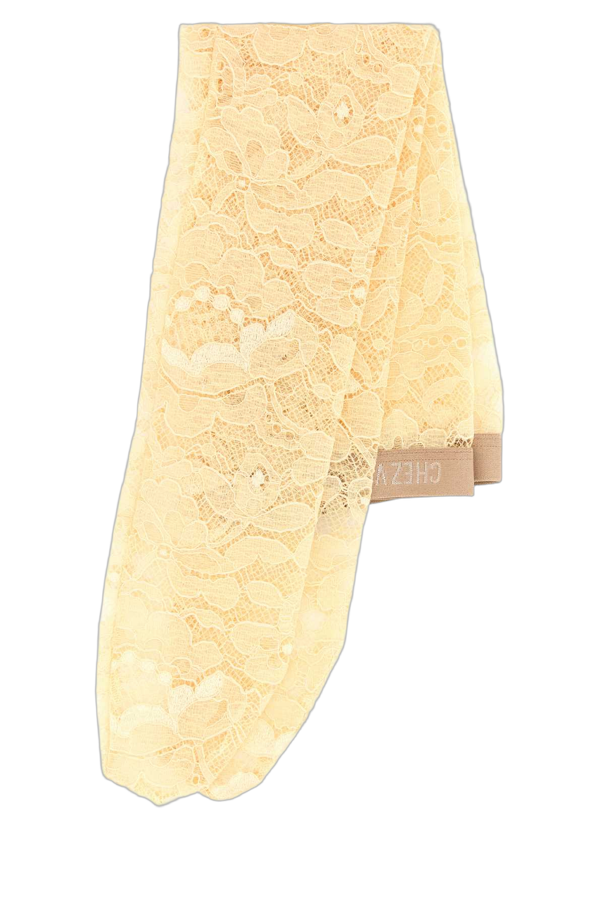 Valentino Garavani Lace Scarf — Beige