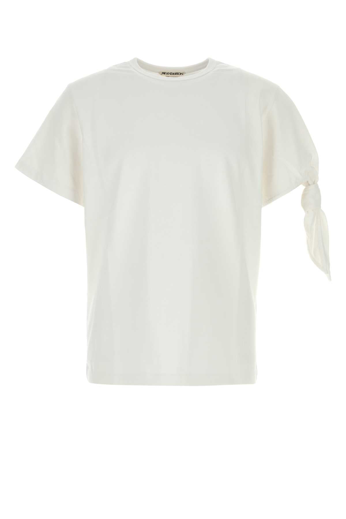 JW Anderson Cotton T-Shirt — White