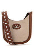 Valentino Garavani Hobo Crossbody Bag — Brown