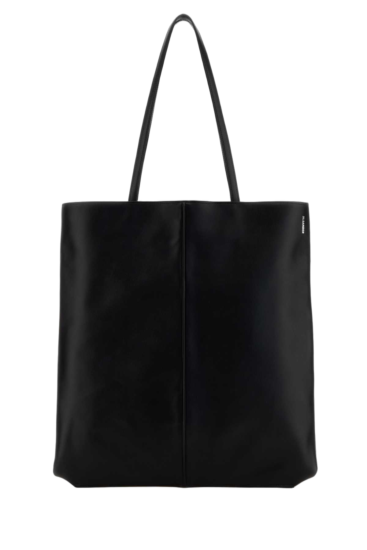 Jil Sander Leather Tote Tote Bag — Black