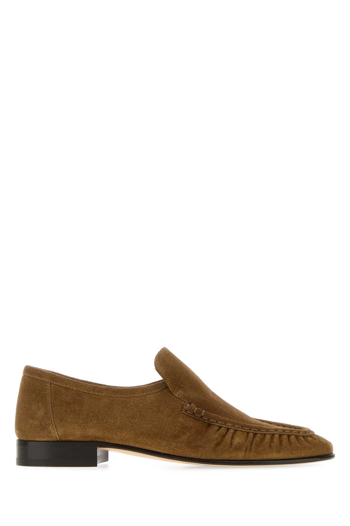 The Row Mocassin Loafer — Brown