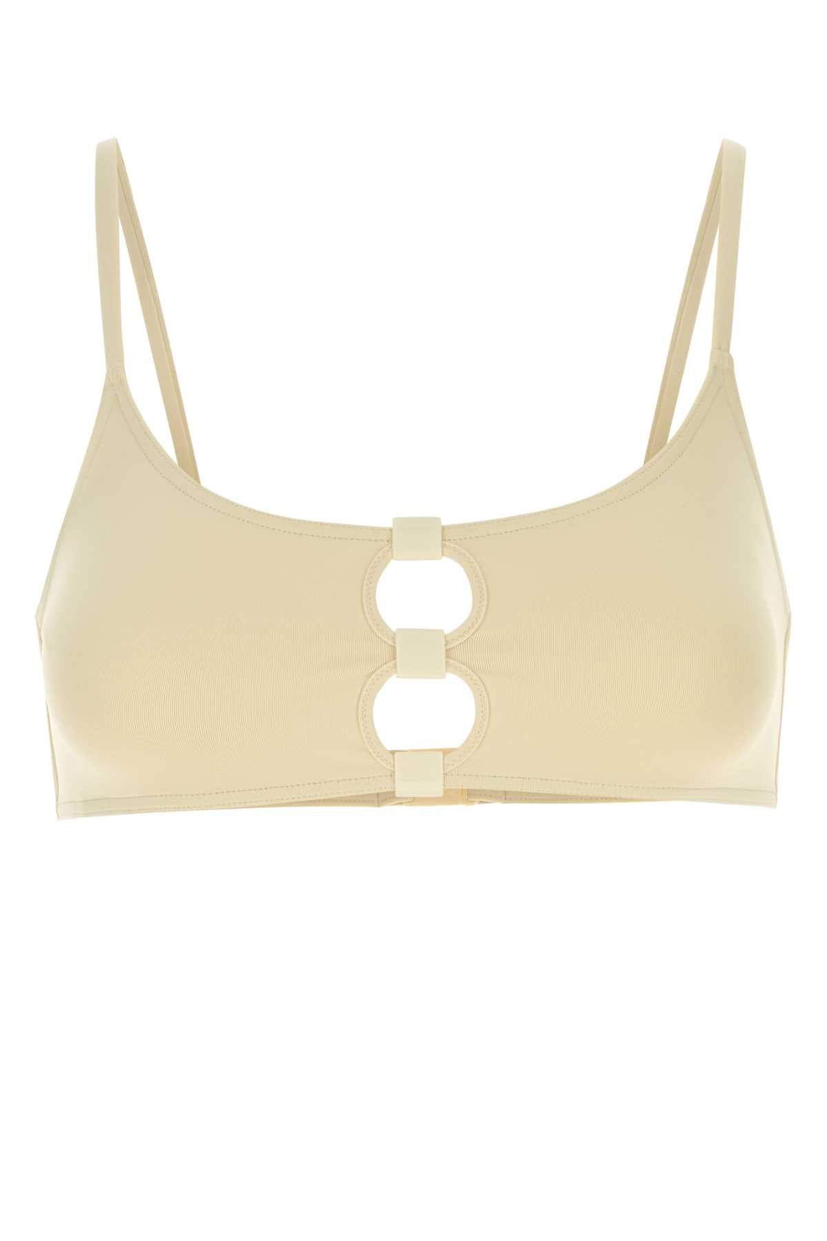 Eres Bloom Bikini Top — Beige