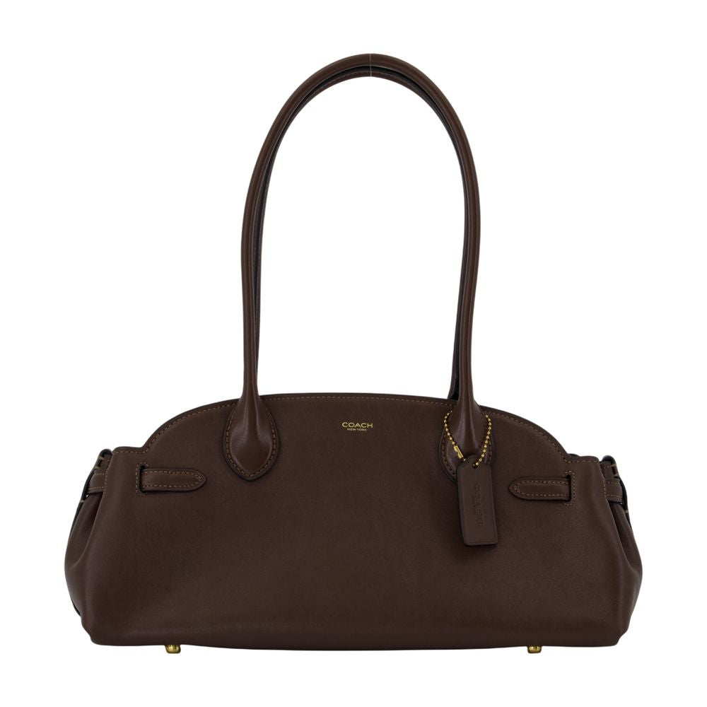 Coach Empire Carryall 34 Shoulder Bag — Brown
