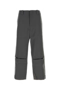 Oamc Wool with Detachable Leg Sections Trousers — Gray