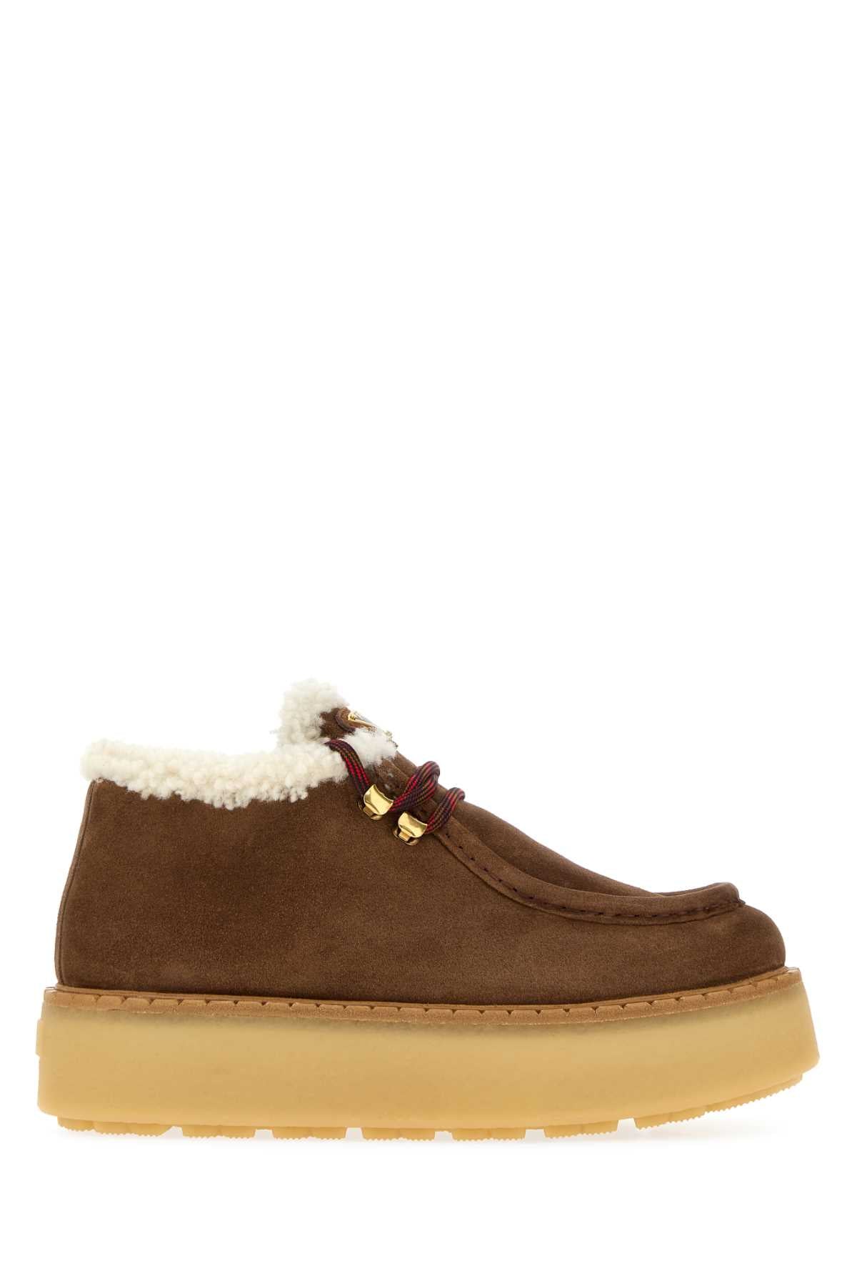 Prada Evolve Flat — Brown