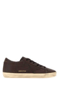 Golden Goose Deluxe Brand Leather Low-Top Sneaker — Brown