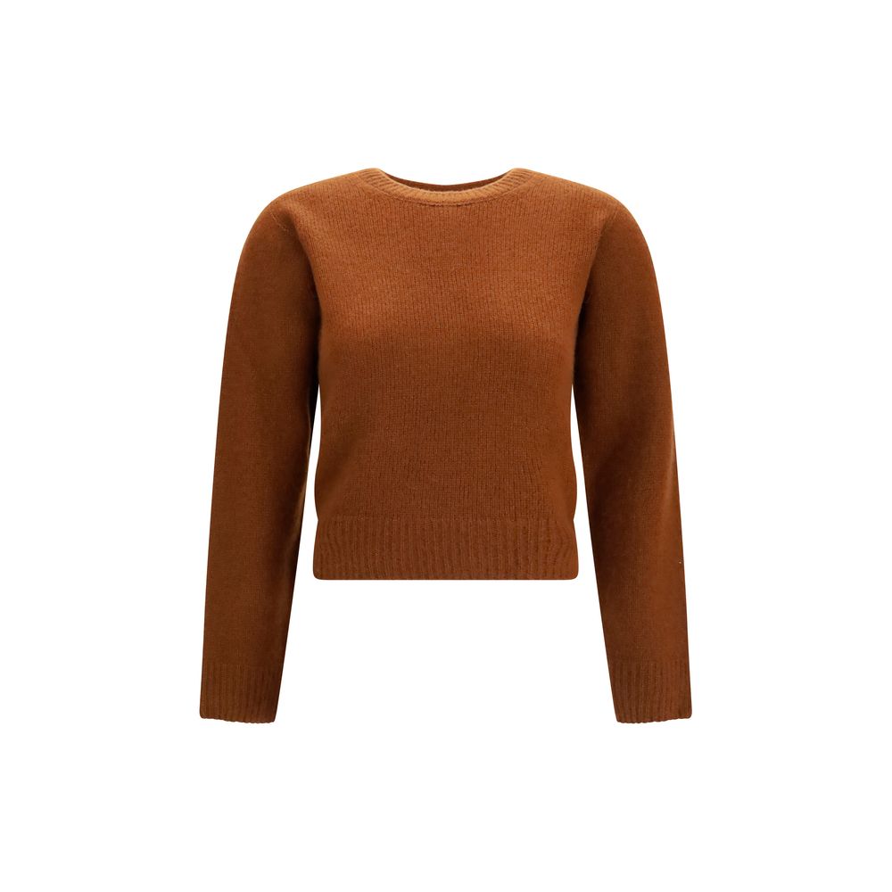 Tom Ford Cashmere and Silk Blend Sweater — Brown