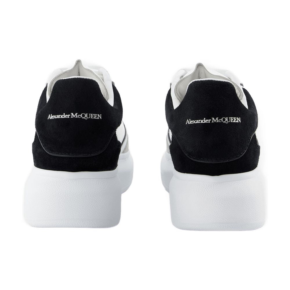 Alexander McQueen Calfskin Oversized Sneaker — White
