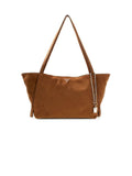 Guess Devon 3 Comp Tote Bag — Cognac