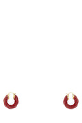 Bottega Veneta Applecandy Earrings — Red