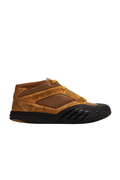 Givenchy Suede & Mesh Mid-Top Boot — Beige