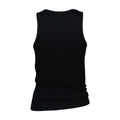 Rabanne Ribbed Cotton Tank Top — Black