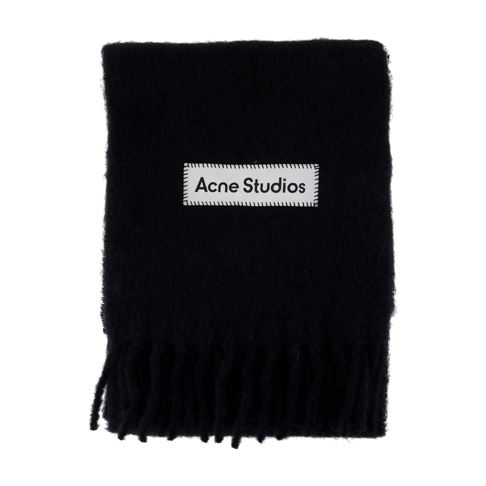 Acne Studios Wool Scarf — Black