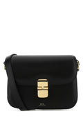 A.P.C. Leather Shoulder Bag Shoulder Bag — Black