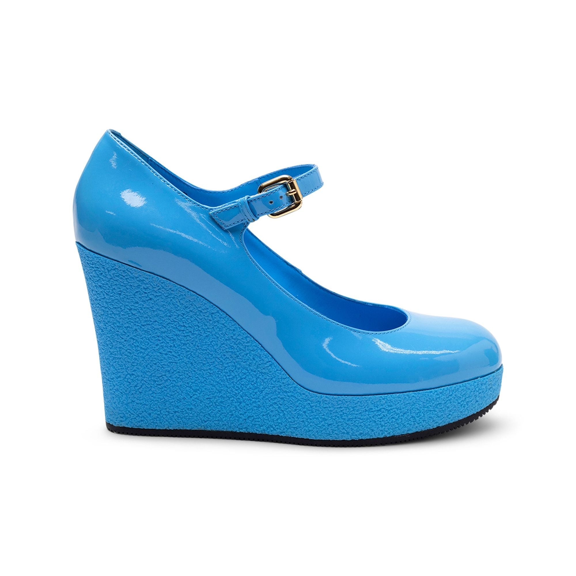Hogan H449 Wedge Heel — Blue