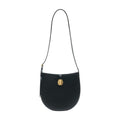 Officine Generale Leather Crossbody Bag — Black