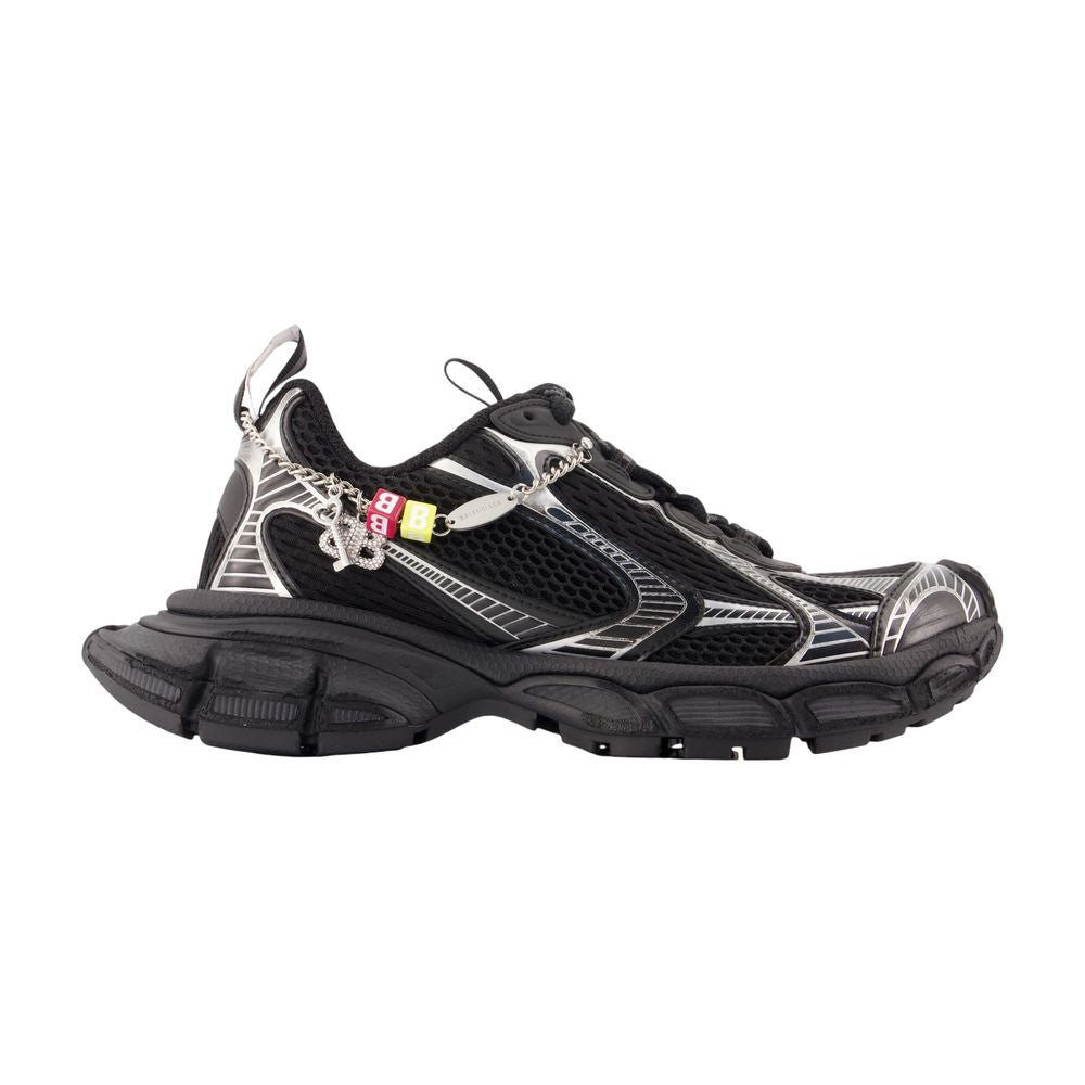 Balenciaga Chunky Lace-Up Sneaker — Black