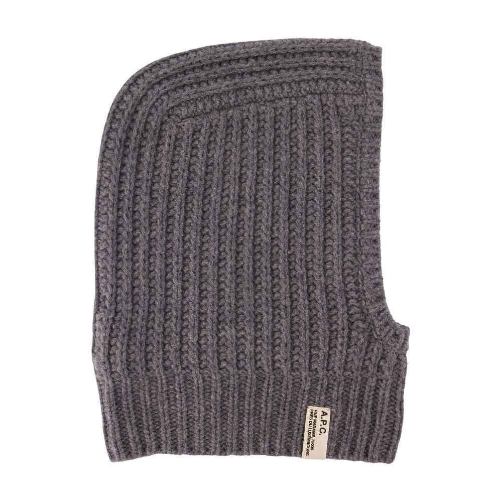 A.P.C. WVBBR-M25120-LAD Balaclava — Gray