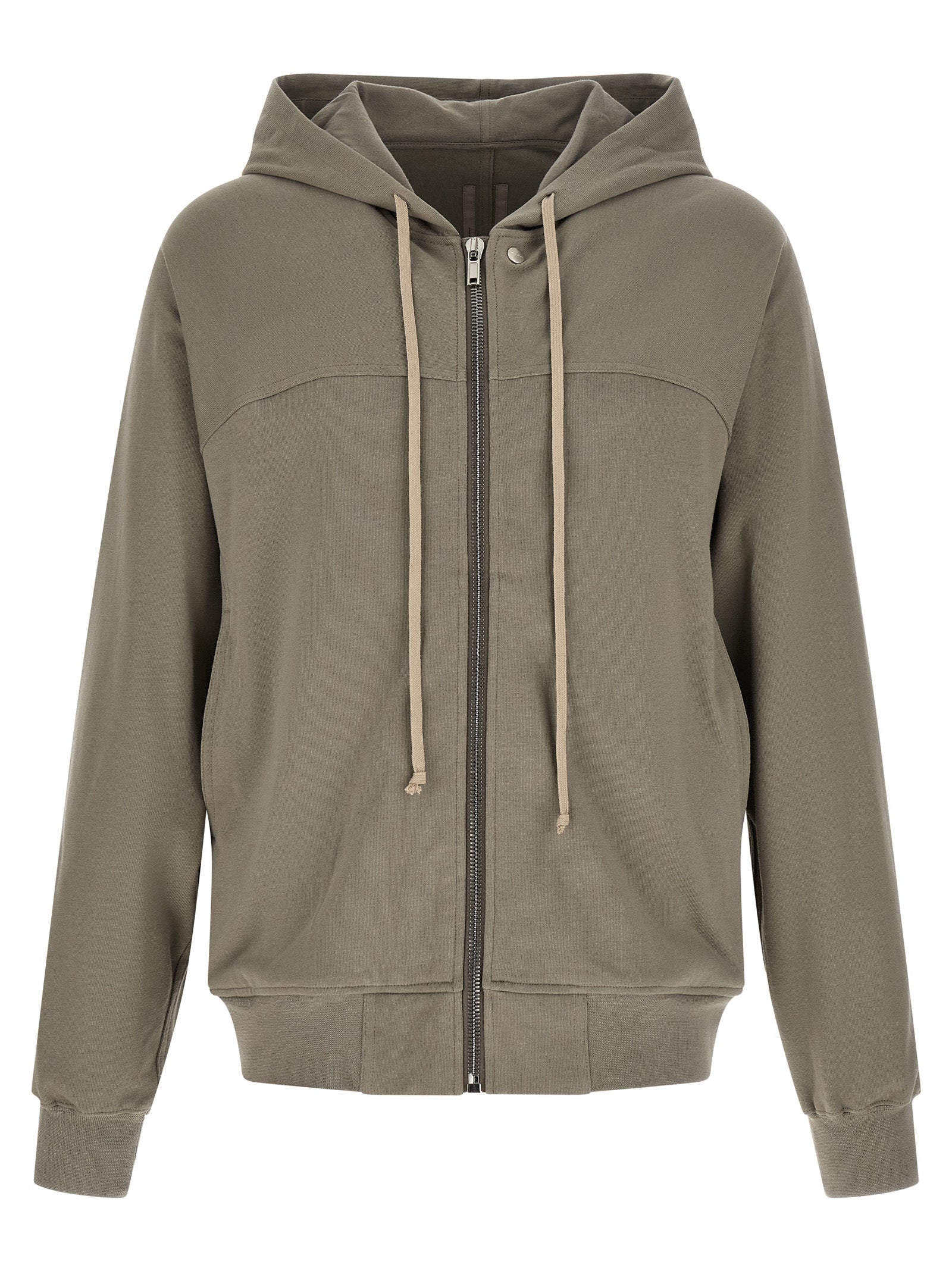 Rick Owens Organic Cotton Hoodie — Gray