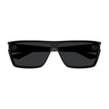 Saint Laurent SL757001 Rectangular Frame Sunglasses — Black