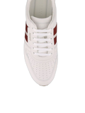 Bally Leather Low-Top Sneaker — White
