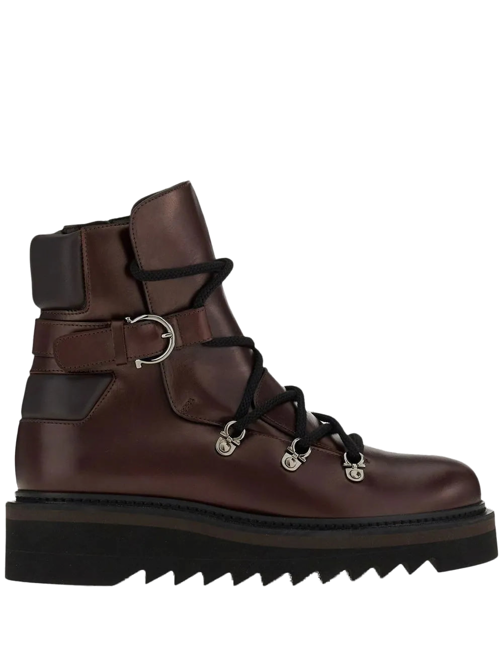 Ferragamo Elimo Boot — Brown