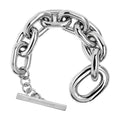 Rabanne XL Link Chain Bracelet — Silver