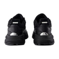 Versace Leather and Mesh Sneaker — Black