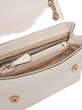 Guess Polyurethane Crossbody Bag — Beige