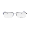 Montblanc MB0113O001 Metal Frame Eyeglasses — Gray