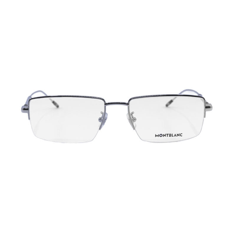 Montblanc MB0113O001 Metal Frame Eyeglasses — Gray