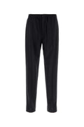 Valentino Garavani Ricamo Trousers — Navy