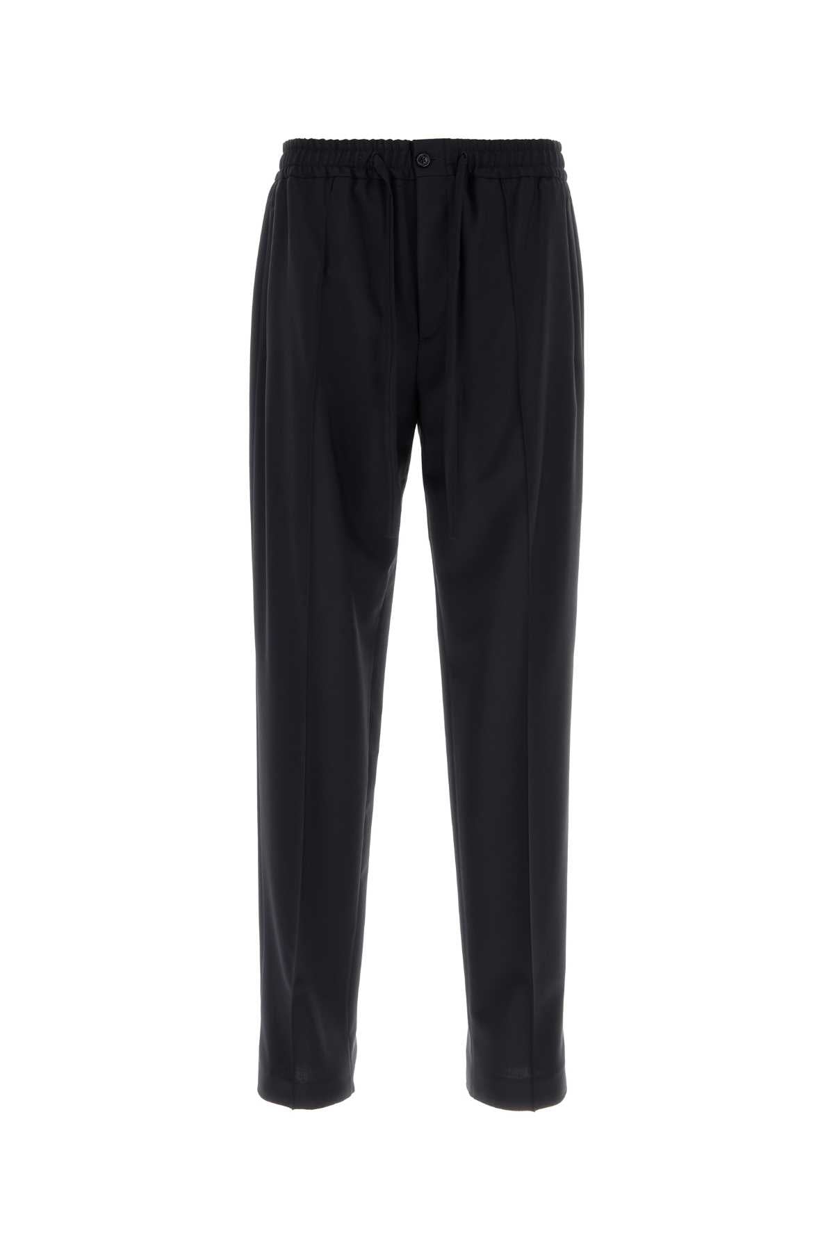 Valentino Garavani Ricamo Trousers — Navy